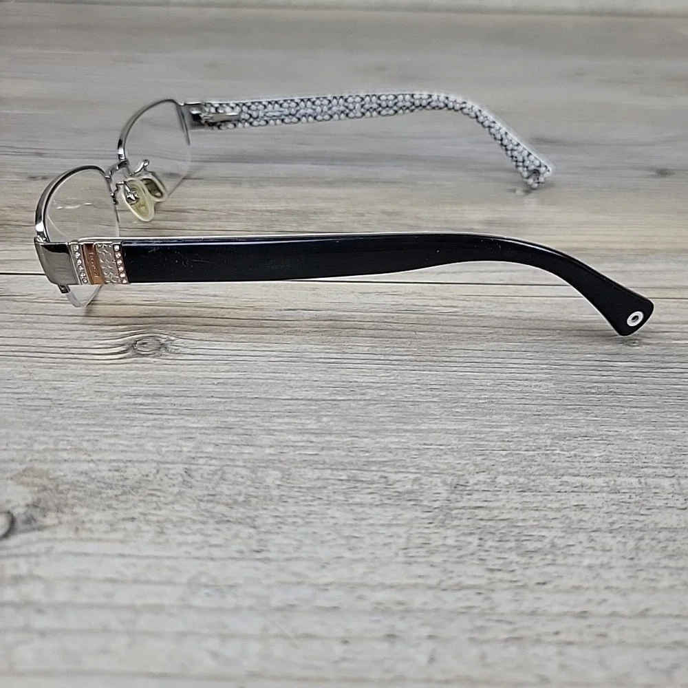 Coach HC 5027B Cecily 9081 Eyeglass Frames‎ Womens  50-17-135 Dark Silver Black